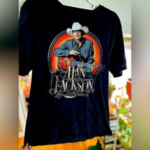 Alan Jackson 25th anniversary tee shirt